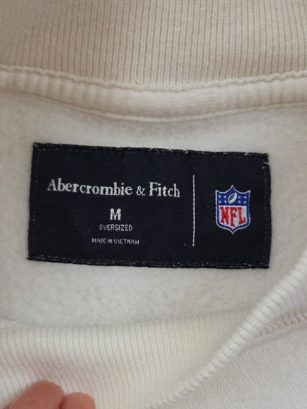 NWT Abercrombie NFL Miami Dolphins 1992 AFC East Champions Crewneck Sweatshirt M - Picture 5 of 8
